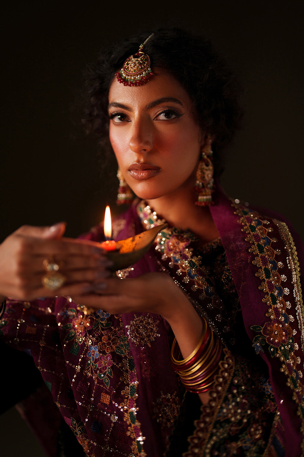 Iznik | Velvet 25 | IV-74 Embroidered Velvet - by Libasekhas UK - Registered Vendor of : Iznik - 100% Original Designer Dress