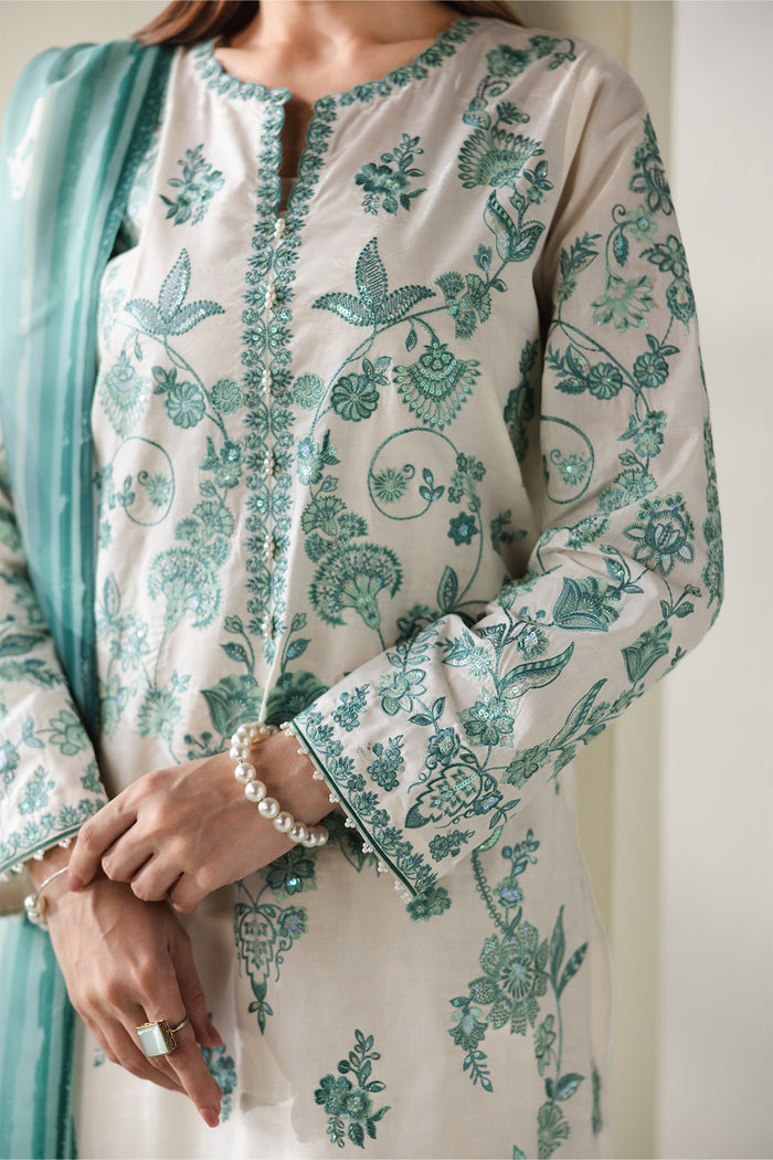 Baroque | Luxury Summer Pret | UF-4430 - by Libasekhas UK - Registered Vendor of : Baroque - 100% Original Designer Dress