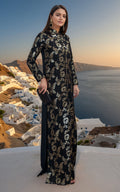 Threads and Motifs | Formal Dresses 25 | Chiffon Embroidered Jacket with Embroidered Trouser - by Libasekhas UK - Registered Vendor of : Threads and Motifs - 100% Original Designer Dress