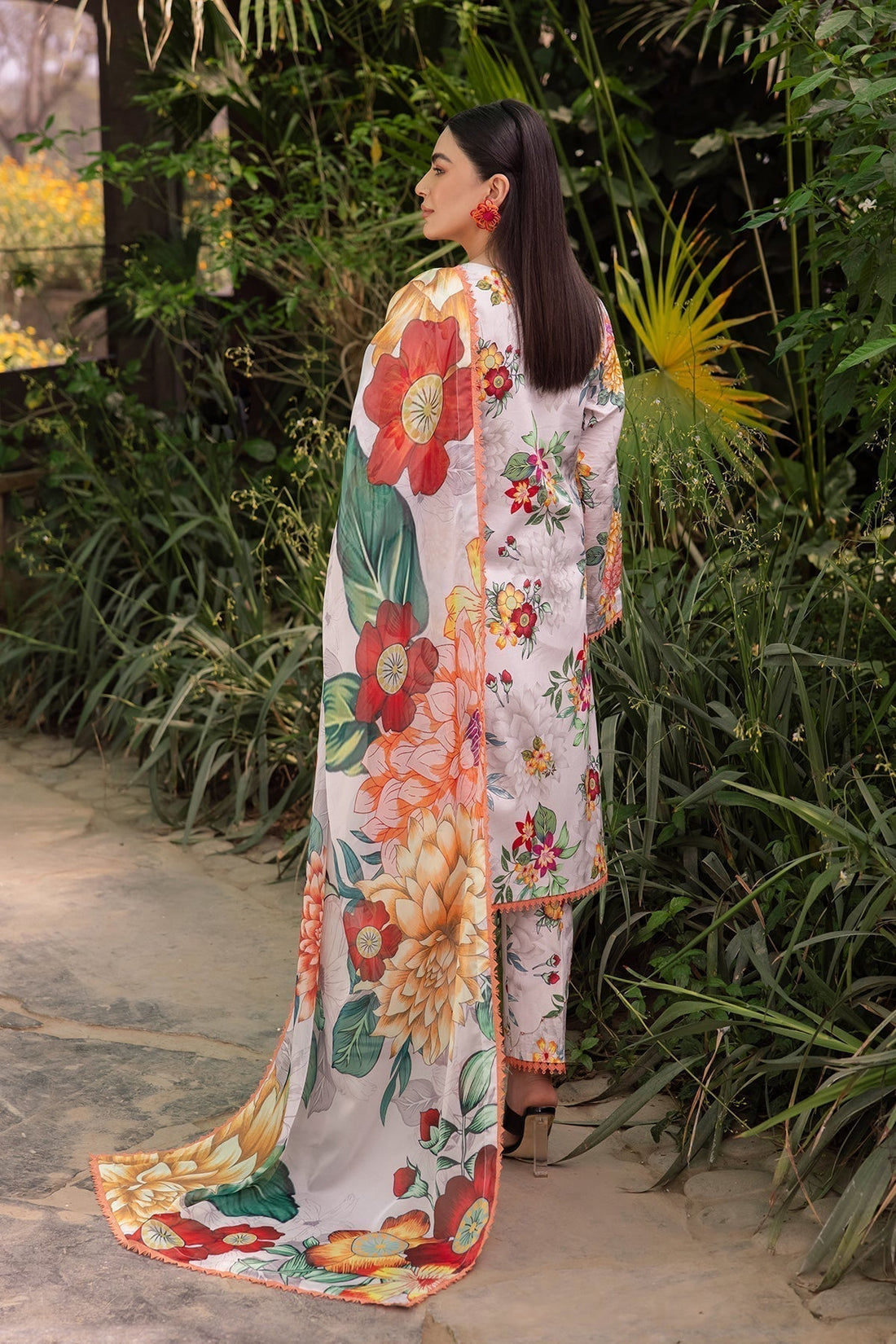 Alizeh | Sheen Lawn Prints 24 | ORCHID - by - Libasekhas UK - Registered Vendor of : Alizeh - 100% Original Designer Dresss