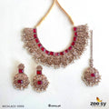 Necklace-0966 - by - Libasekhas UK - Registered Vendor of : Zeesy - 100% Original Designer Dresss