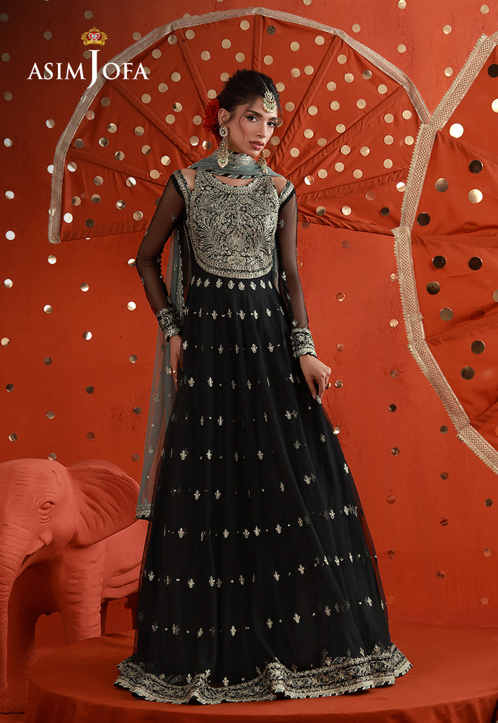 Asim Jofa | Luxury Festive 26 | AJULFB-09 - by Libasekhas UK - Registered Vendor of : Asim Jofa - 100% Original Designer Dress