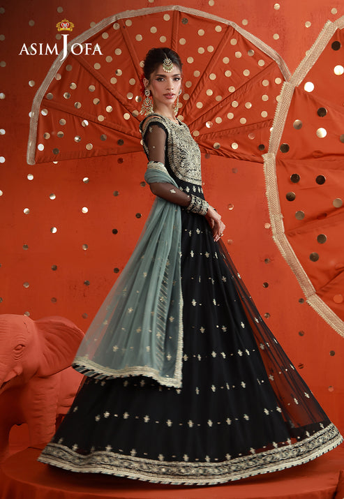 Asim Jofa | Luxury Festive 26 | AJULFB-09 - by Libasekhas UK - Registered Vendor of : Asim Jofa - 100% Original Designer Dress