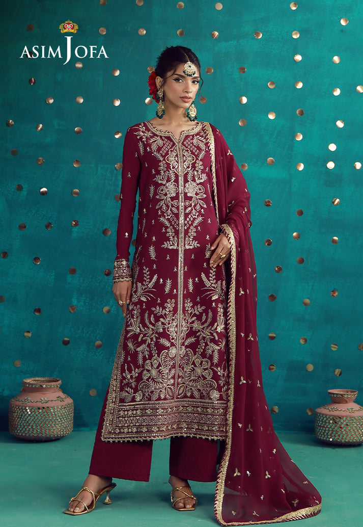 Asim Jofa | Luxury Festive 26 | AJULFB-08 - by Libasekhas UK - Registered Vendor of : Asim Jofa - 100% Original Designer Dress