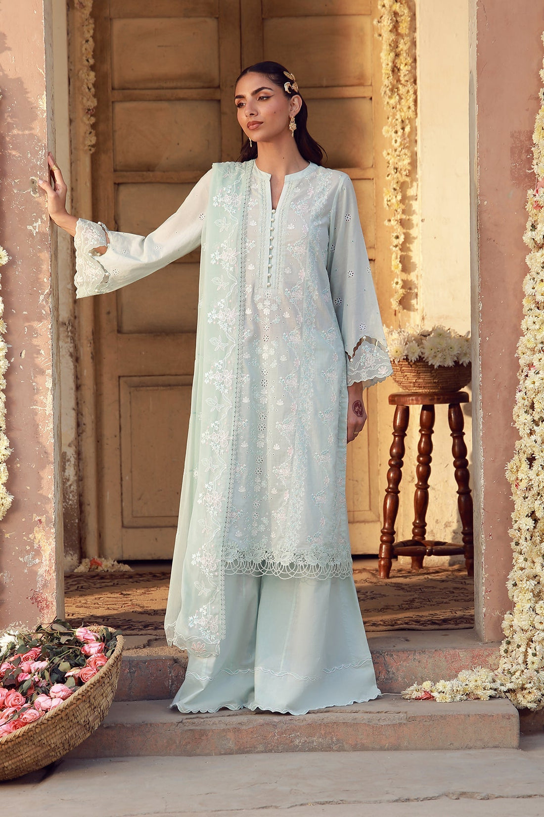 Sahar | Festive Edit 26 | Mist Of Marrakech - by Libasekhas UK - Registered Vendor of : Sahar - 100% Original Designer Dress
