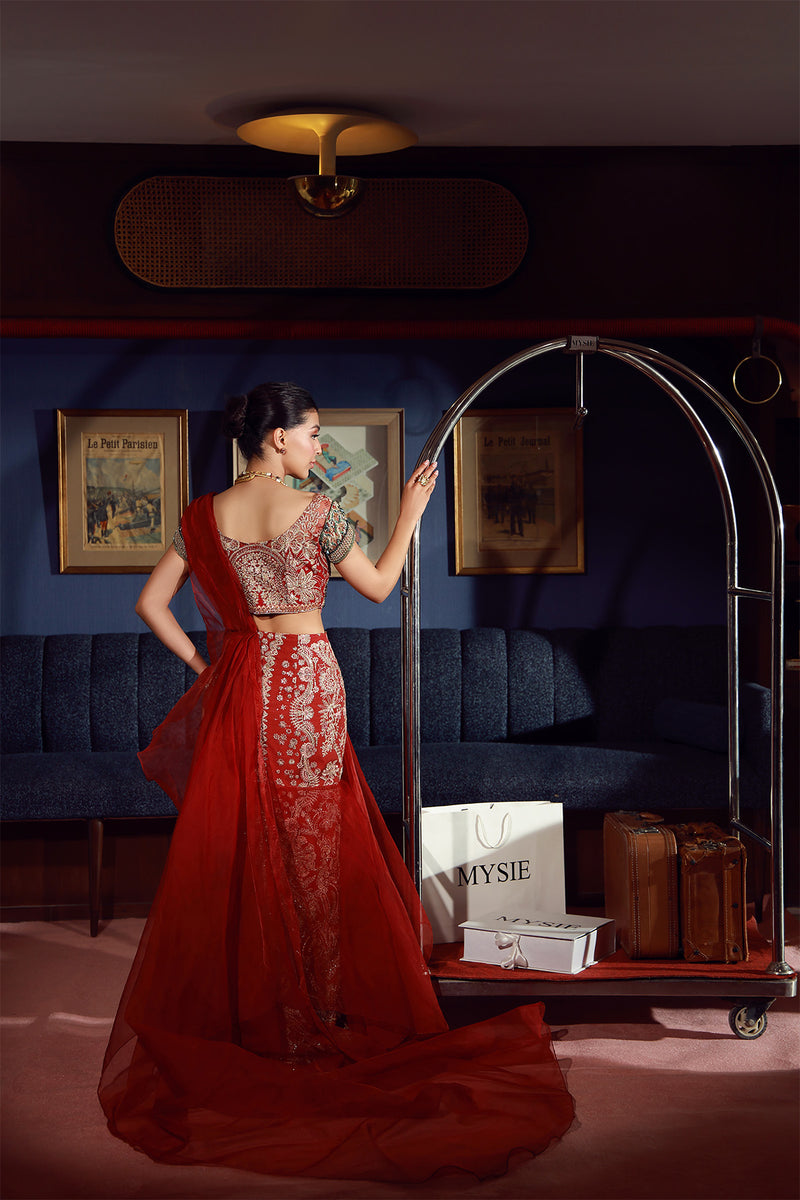 Mysie | Festive 26 | Ara - by Libasekhas UK - Registered Vendor of : Mysie - 100% Original Designer Dress