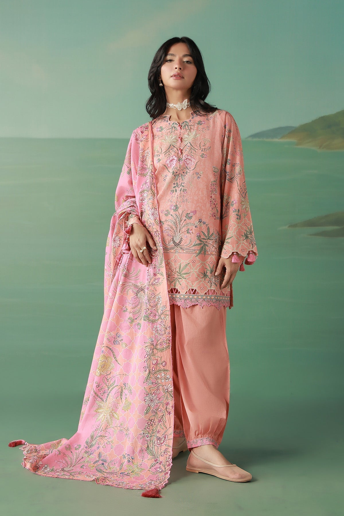 Sahar | Zyra Fall 26 |Peachvine - by Libasekhas UK - Registered Vendor of : Sahar - 100% Original Designer Dress
