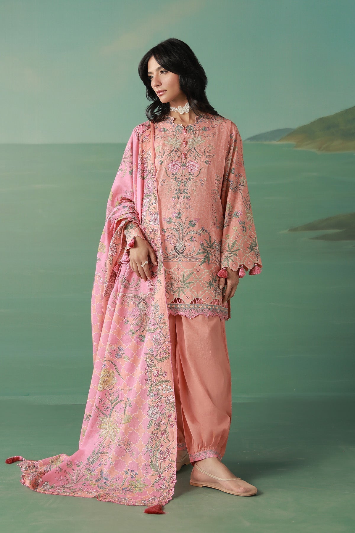 Sahar | Zyra Fall 26 |Peachvine - by Libasekhas UK - Registered Vendor of : Sahar - 100% Original Designer Dress