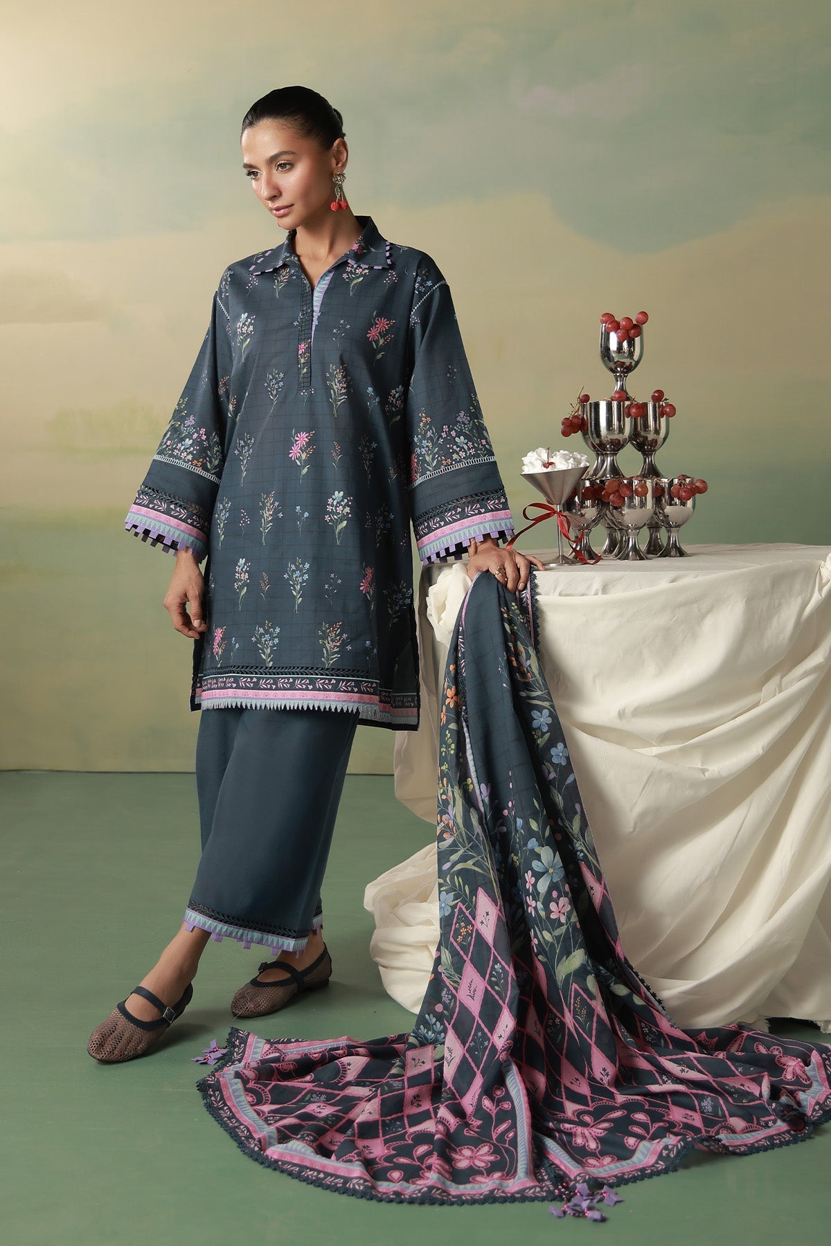 Sahar | Zyra Fall 26 |Indigelle - by Libasekhas UK - Registered Vendor of : Sahar - 100% Original Designer Dress