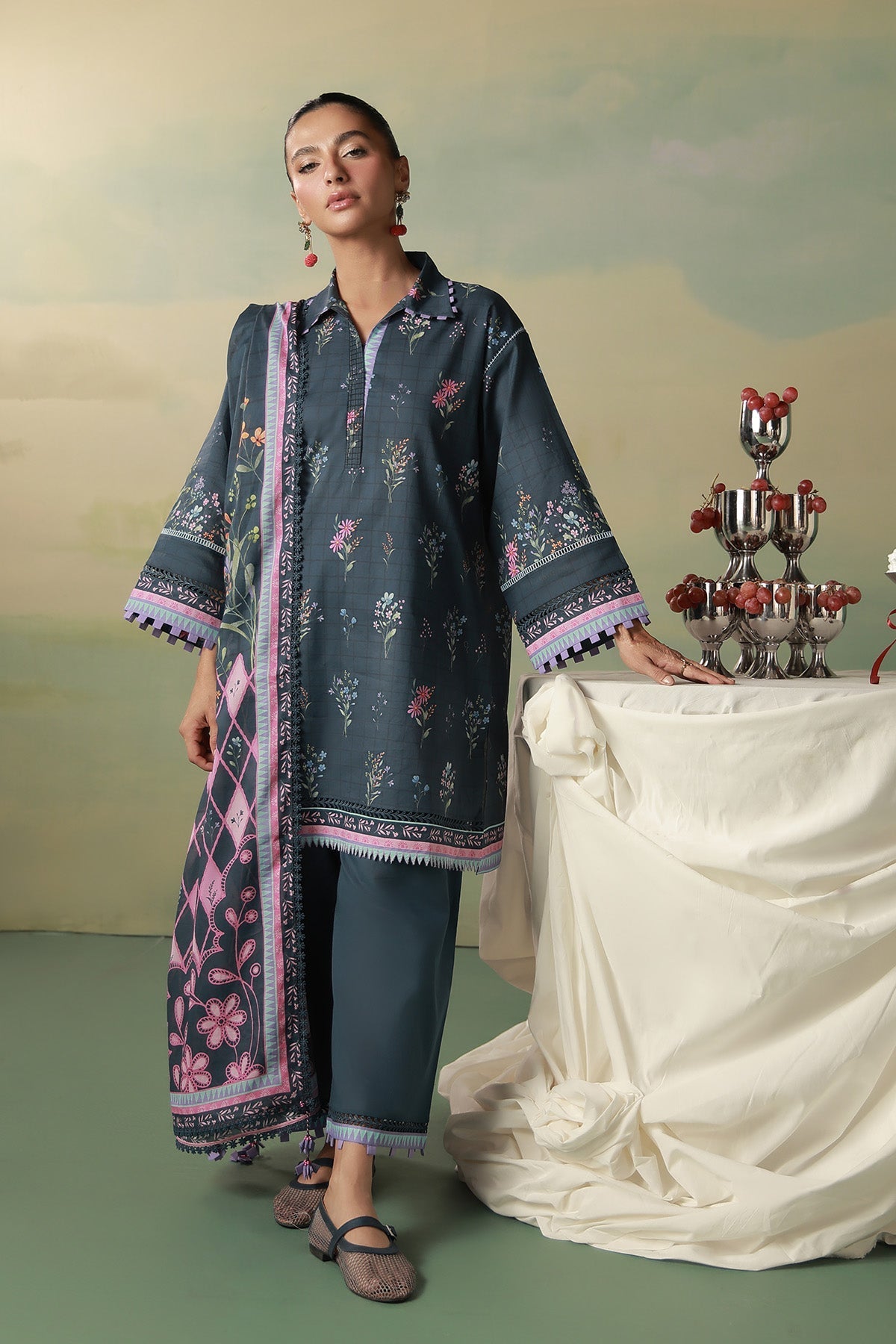Sahar | Zyra Fall 26 |Indigelle - by Libasekhas UK - Registered Vendor of : Sahar - 100% Original Designer Dress