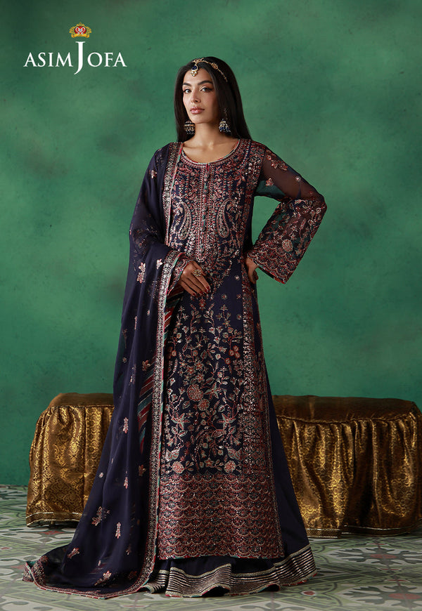 Asim Jofa | Wedding Festive Collection | AJULN-13 - by Libasekhas UK - Registered Vendor of : Asim Jofa - 100% Original Designer Dress