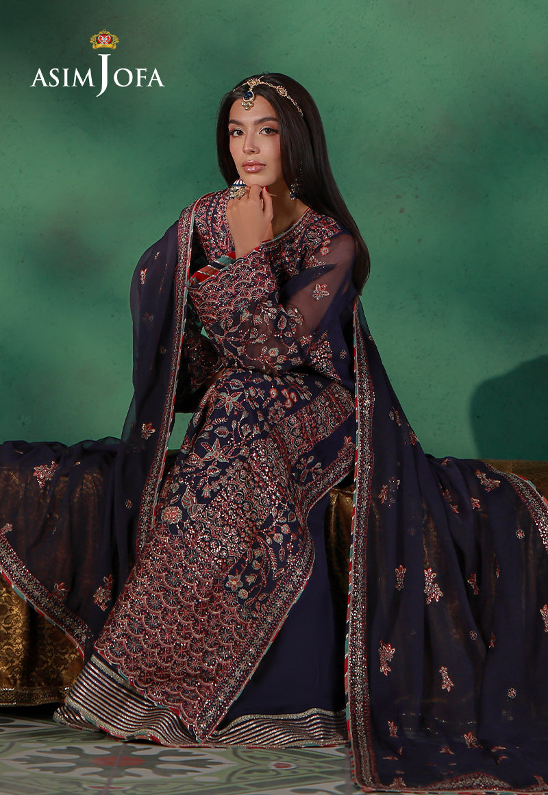 Asim Jofa | Wedding Festive Collection | AJULN-13 - by Libasekhas UK - Registered Vendor of : Asim Jofa - 100% Original Designer Dress