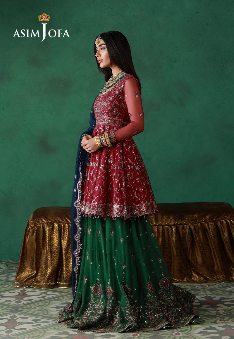 Asim Jofa | Wedding Festive Collection | AJULN-08 - by Libasekhas UK - Registered Vendor of : Asim Jofa - 100% Original Designer Dress