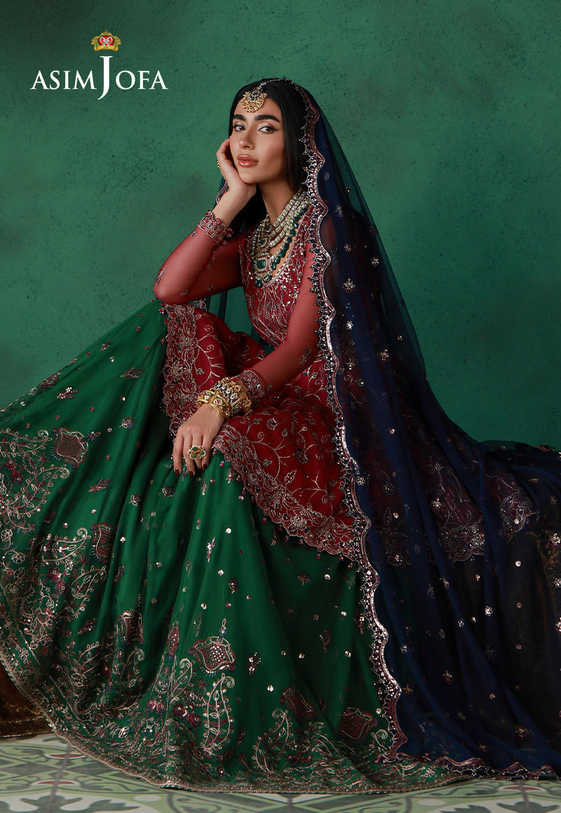 Asim Jofa | Wedding Festive Collection | AJULN-08 - by Libasekhas UK - Registered Vendor of : Asim Jofa - 100% Original Designer Dress