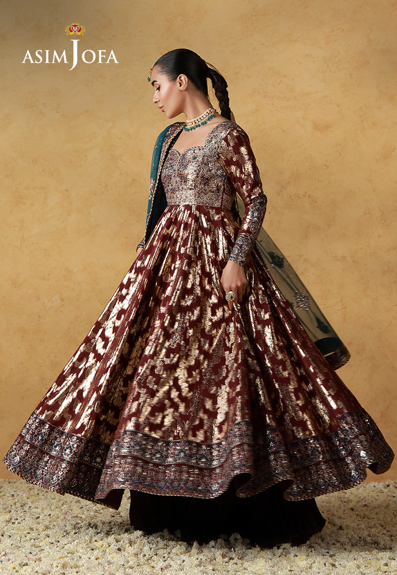 Asim Jofa | Wedding Festive Collection | AJULN-18 - by Libasekhas UK - Registered Vendor of : Asim Jofa - 100% Original Designer Dress
