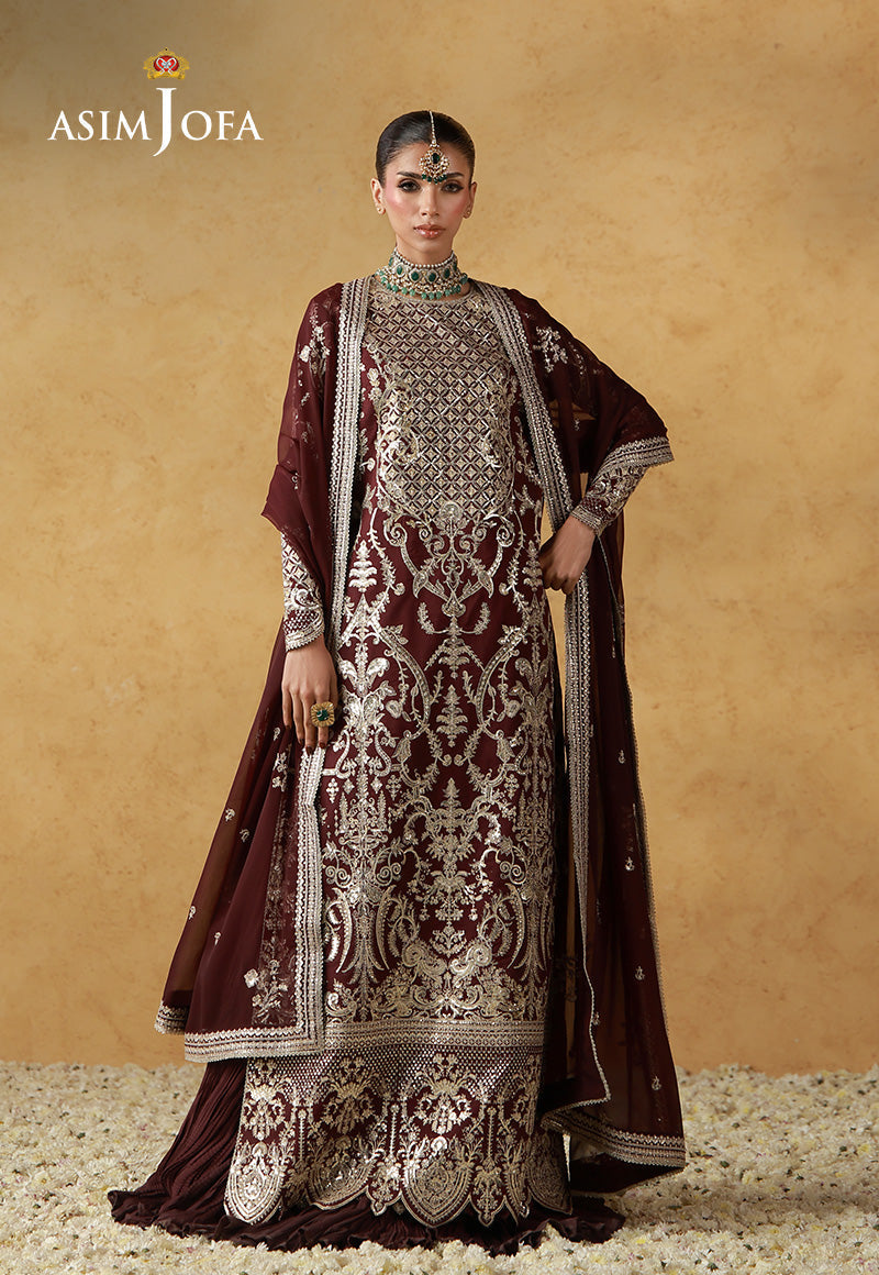 Asim Jofa | Wedding Festive Collection | AJULN-17 - by Libasekhas UK - Registered Vendor of : Asim Jofa - 100% Original Designer Dress