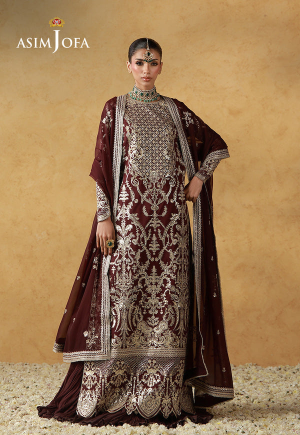 Asim Jofa | Wedding Festive Collection | AJULN-17 - by Libasekhas UK - Registered Vendor of : Asim Jofa - 100% Original Designer Dress
