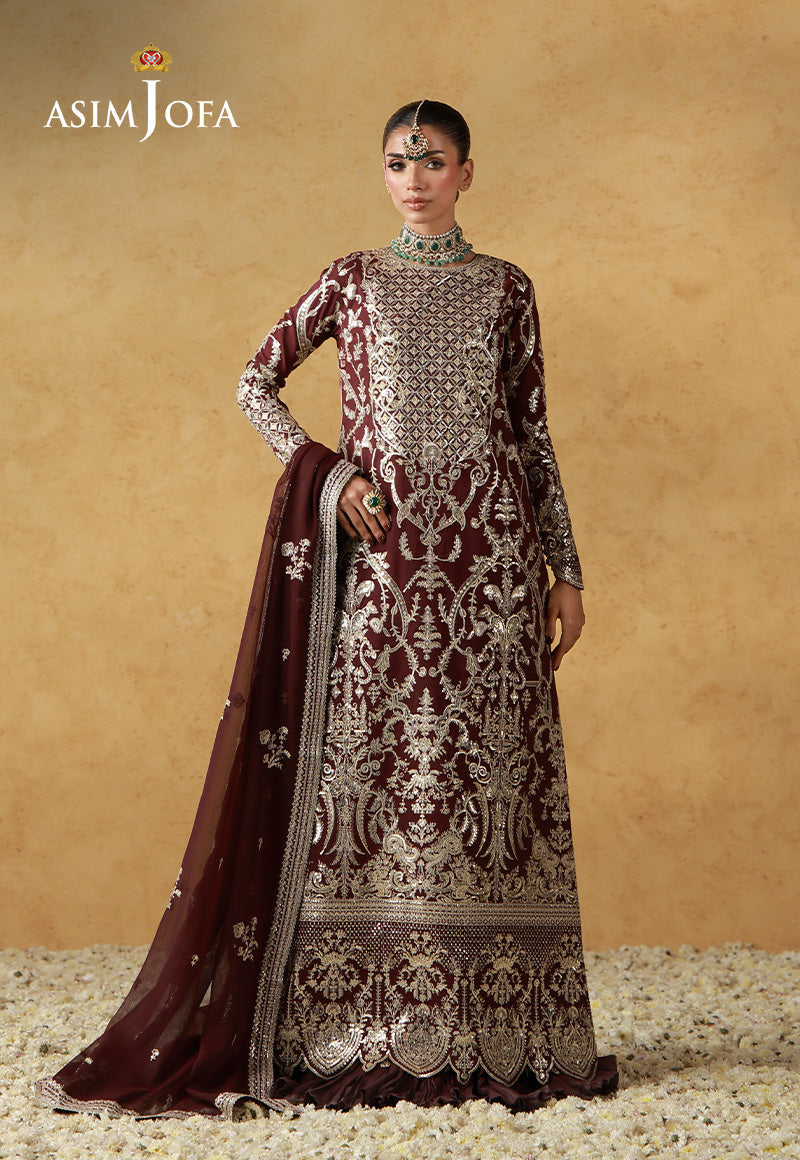 Asim Jofa | Wedding Festive Collection | AJULN-17 - by Libasekhas UK - Registered Vendor of : Asim Jofa - 100% Original Designer Dress