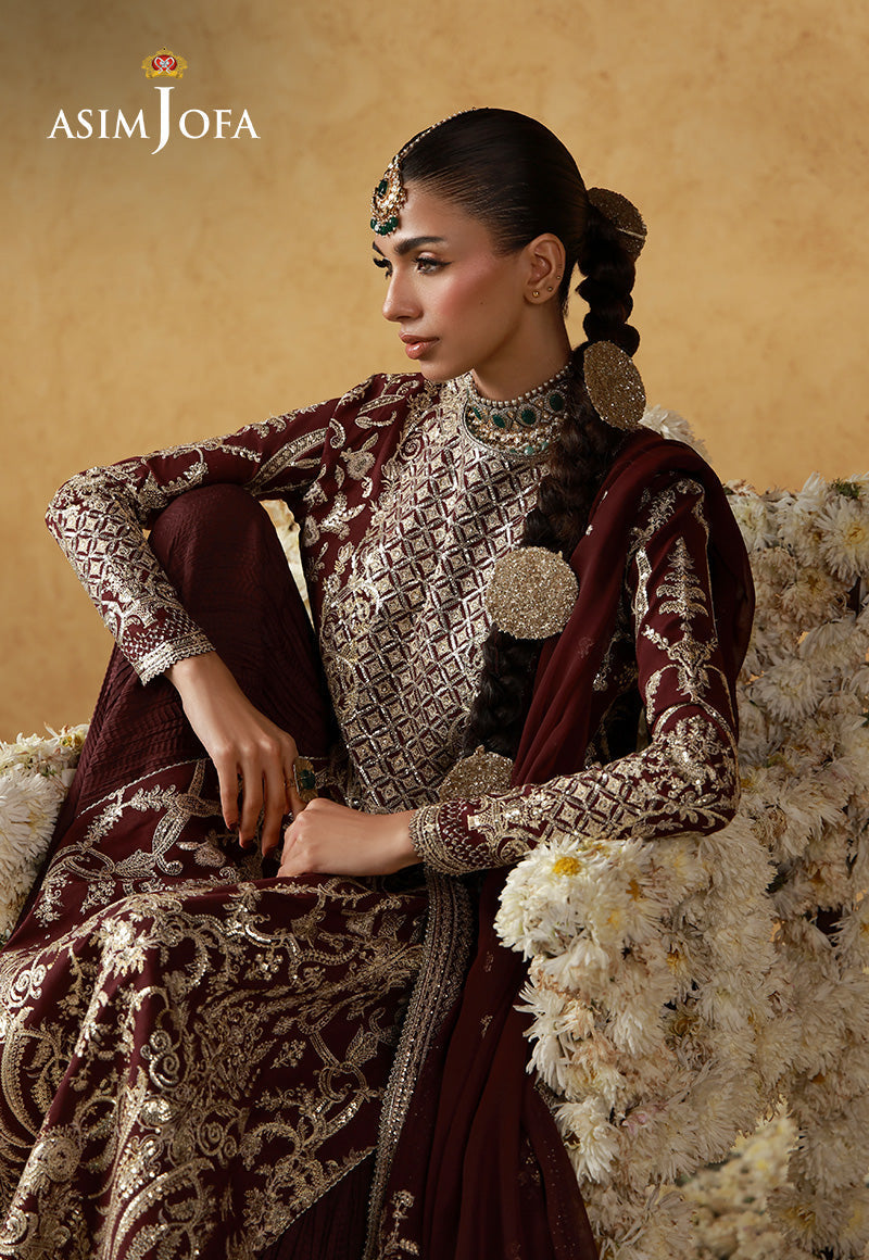 Asim Jofa | Wedding Festive Collection | AJULN-17 - by Libasekhas UK - Registered Vendor of : Asim Jofa - 100% Original Designer Dress