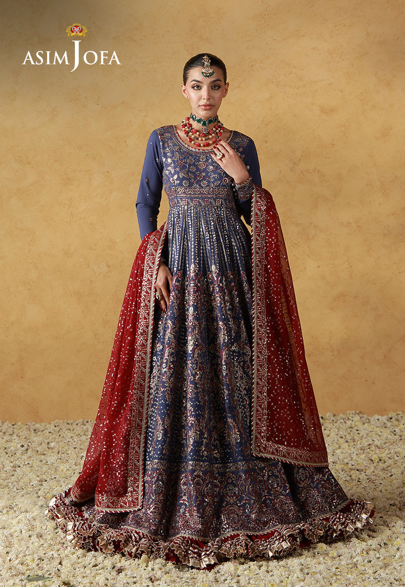 Asim Jofa | Wedding Festive Collection | AJULN-06 - by Libasekhas UK - Registered Vendor of : Asim Jofa - 100% Original Designer Dress