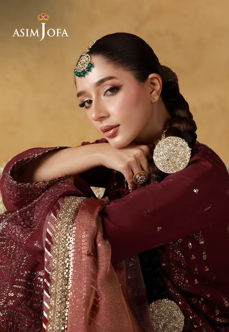 Asim Jofa | Wedding Festive Collection | AJULN-07 - by Libasekhas UK - Registered Vendor of : Asim Jofa - 100% Original Designer Dress