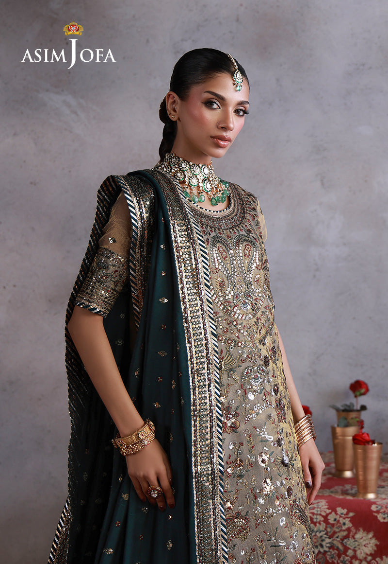 Asim Jofa | Wedding Festive Collection | AJULN-19 - by Libasekhas UK - Registered Vendor of : Asim Jofa - 100% Original Designer Dress