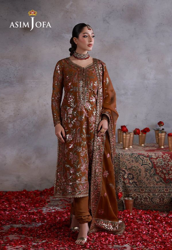 Asim Jofa | Wedding Festive Collection | AJULN-03 - by Libasekhas UK - Registered Vendor of : Asim Jofa - 100% Original Designer Dress