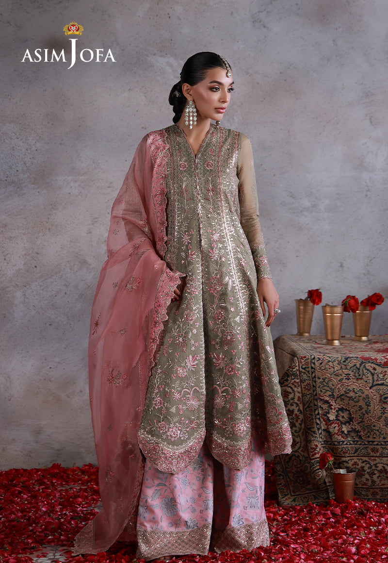 Asim Jofa | Wedding Festive Collection | AJULN-02 - by Libasekhas UK - Registered Vendor of : Asim Jofa - 100% Original Designer Dress