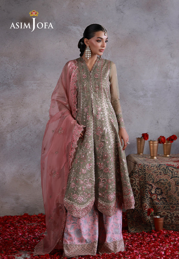 Asim Jofa | Wedding Festive Collection | AJULN-02 - by Libasekhas UK - Registered Vendor of : Asim Jofa - 100% Original Designer Dress