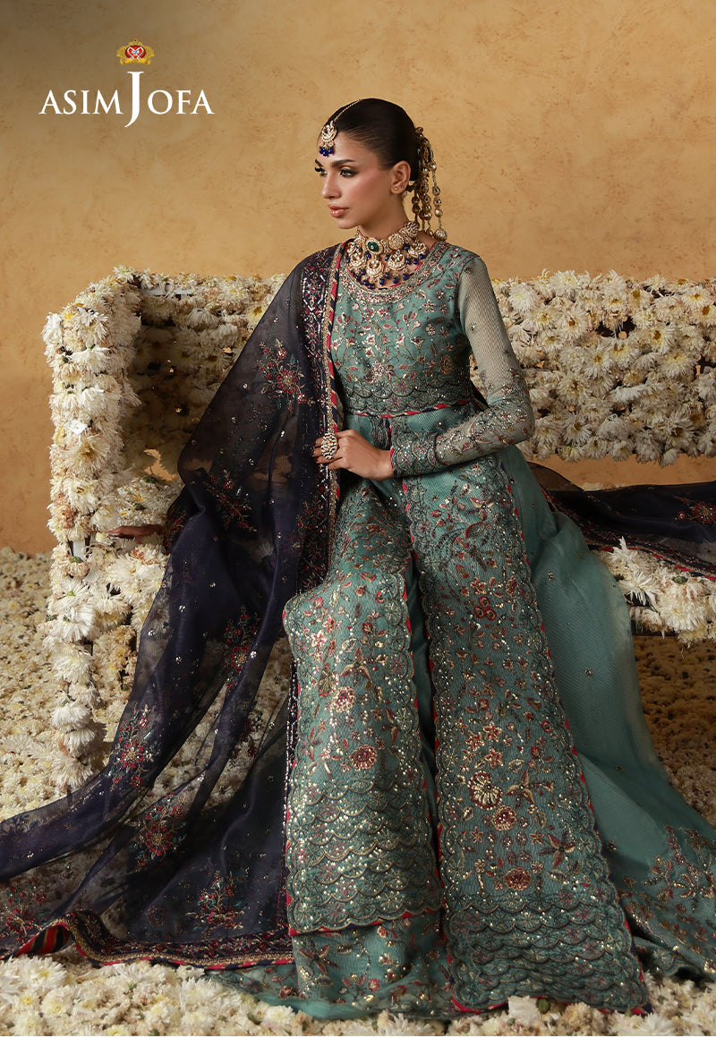 Asim Jofa | Wedding Festive Collection | AJULN-05 - by Libasekhas UK - Registered Vendor of : Asim Jofa - 100% Original Designer Dress