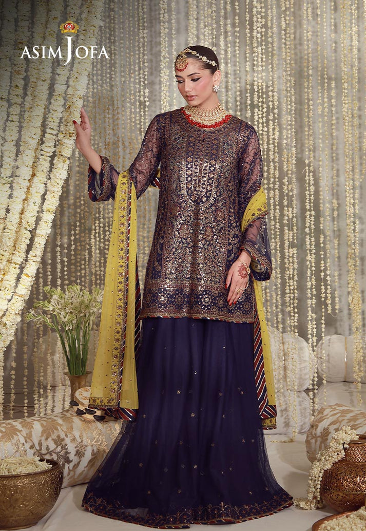 Asim Jofa | Luxury Festive 26 | AJULFE-04 - by Libasekhas UK - Registered Vendor of : Asim Jofa - 100% Original Designer Dress