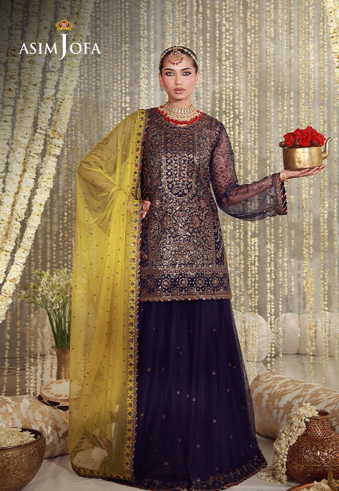 Asim Jofa | Luxury Festive 26 | AJULFE-04 - by Libasekhas UK - Registered Vendor of : Asim Jofa - 100% Original Designer Dress