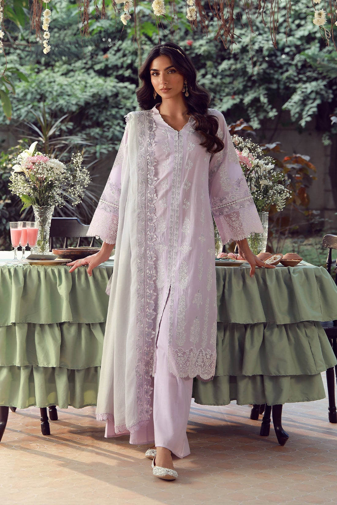 Sahar | Festive Edit 26 | Lilac Twilight - by Libasekhas UK - Registered Vendor of : Sahar - 100% Original Designer Dress