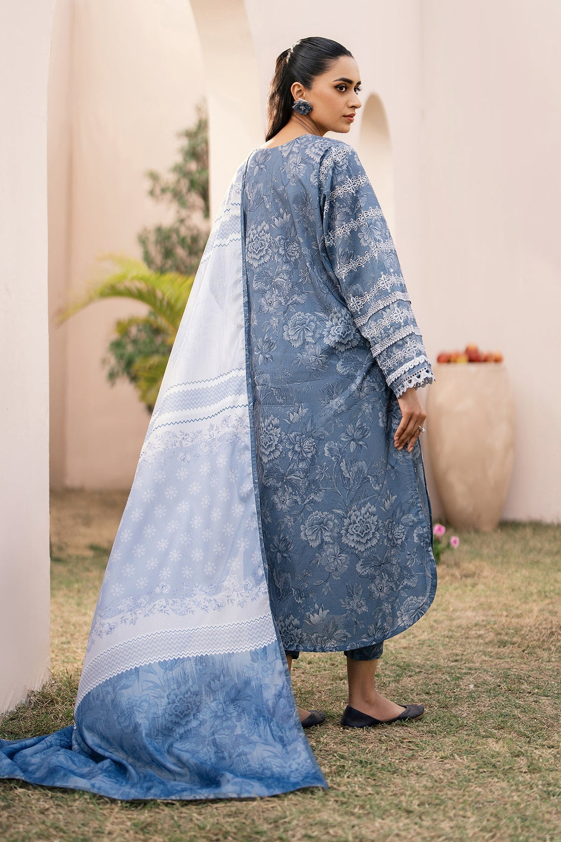 Baroque | Luxury Pret 24 | LAWN UF-601 - by - Libasekhas UK - Registered Vendor of : Baroque - 100% Original Designer Dresss