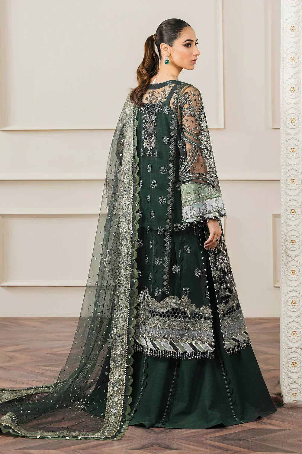 Baroque | Chantelle Embroidered Collection | CH12-05 - by - Libasekhas UK - Registered Vendor of : Baroque - 100% Original Designer Dresss