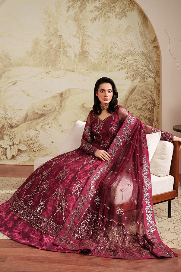 Zarif  | Zaneera Formals | ZRF-ZPE-07 FALEK - by Libasekhas UK - Registered Vendor of : Zarif - 100% Original Designer Dress