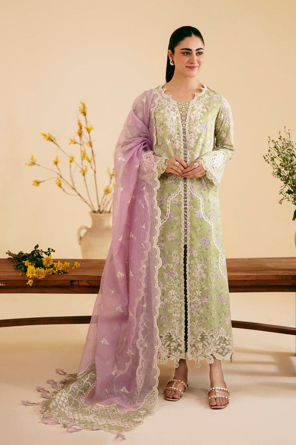Qalamkar | Qlinekari Luxury Lawn | SQ-10 VEHJA - by - Libasekhas UK - Registered Vendor of : Qalamkar - 100% Original Designer Dresss