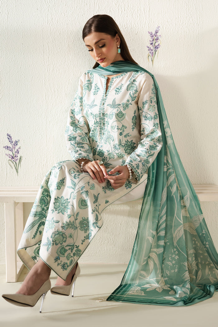 Baroque | Luxury Summer Pret | UF-4430 - by Libasekhas UK - Registered Vendor of : Baroque - 100% Original Designer Dress