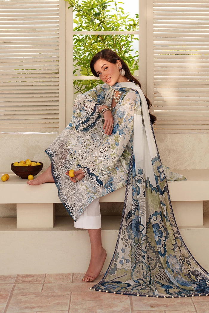 Baroque | Luxury Pret Summer | UF-4401 - by Libasekhas UK - Registered Vendor of : Baroque - 100% Original Designer Dress