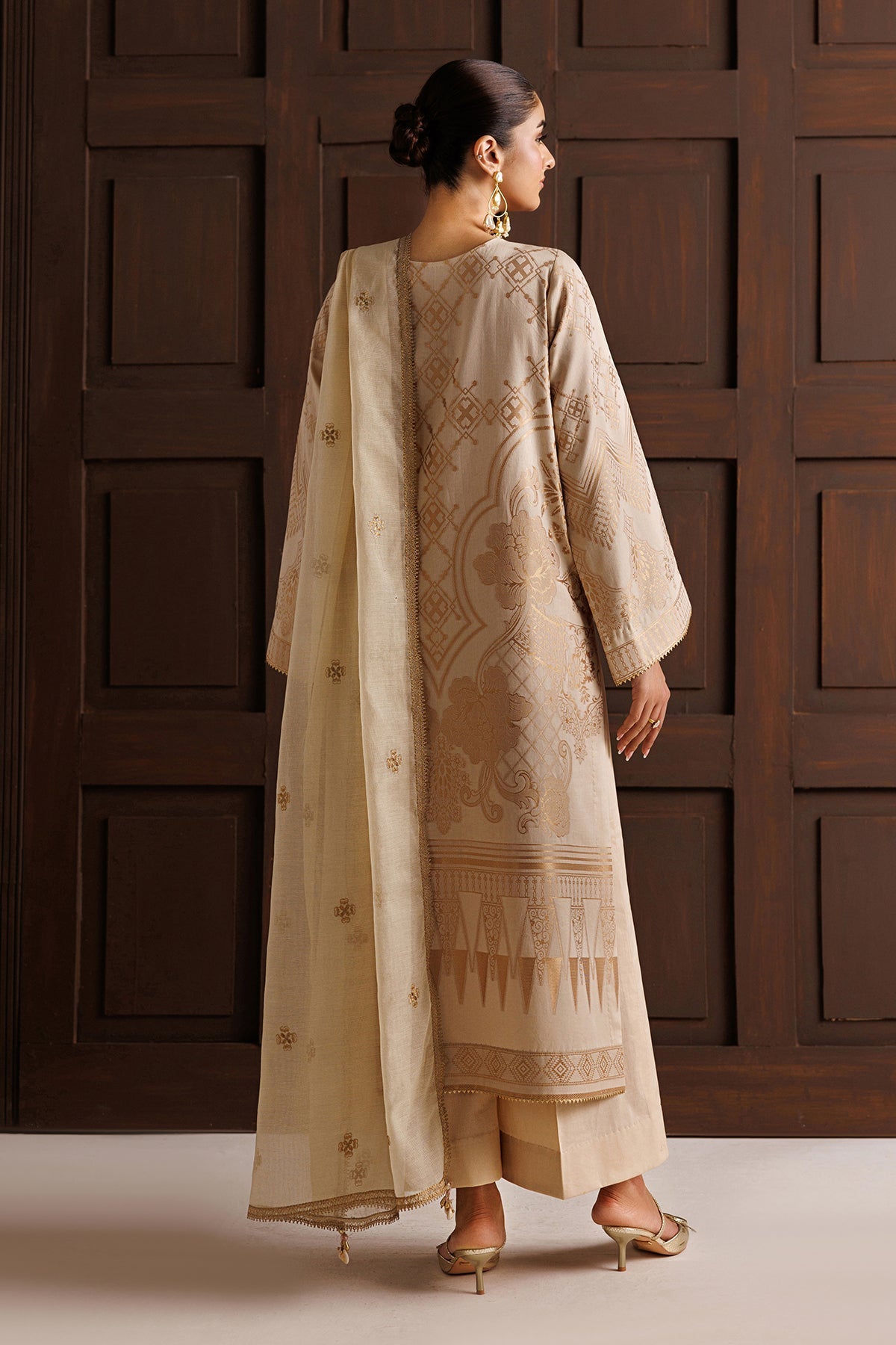 Baroque | Luxury Summer Pret |UF-4508 - by Libasekhas UK - Registered Vendor of : Baroque - 100% Original Designer Dress