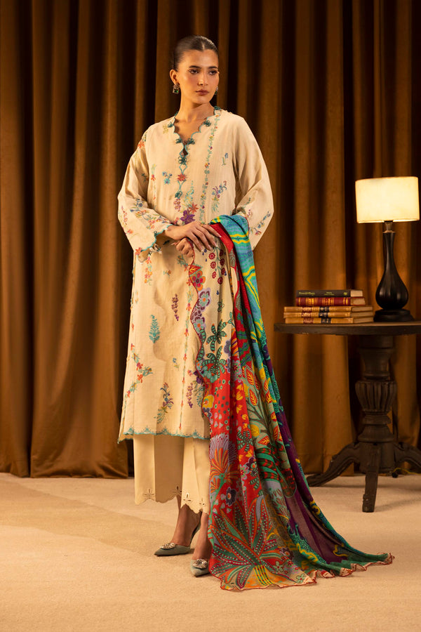 Sana Safinaz | Muzlin Winter 25 | M253-008B - by Libasekhas UK - Registered Vendor of : Sana Safinaz - 100% Original Designer Dress
