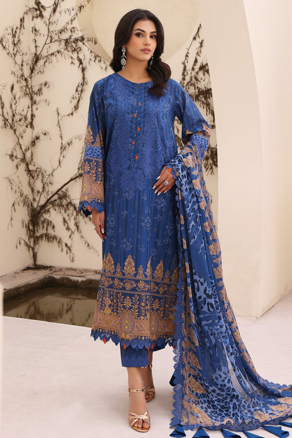 Charizma | Naranji Embroidered Lawn 24 | CN4-005 - by - Libasekhas UK - Registered Vendor of : Charizma - 100% Original Designer Dresss