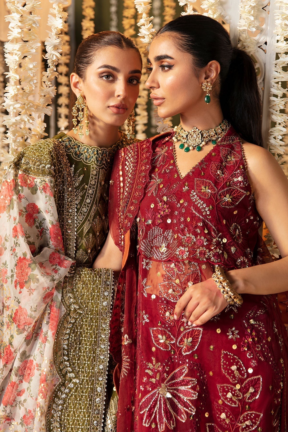 Nureh | Jhoomro Wedding Formals | NL-53 - MAHRO - by - Libasekhas UK - Registered Vendor of : Nureh - 100% Original Designer Dresss