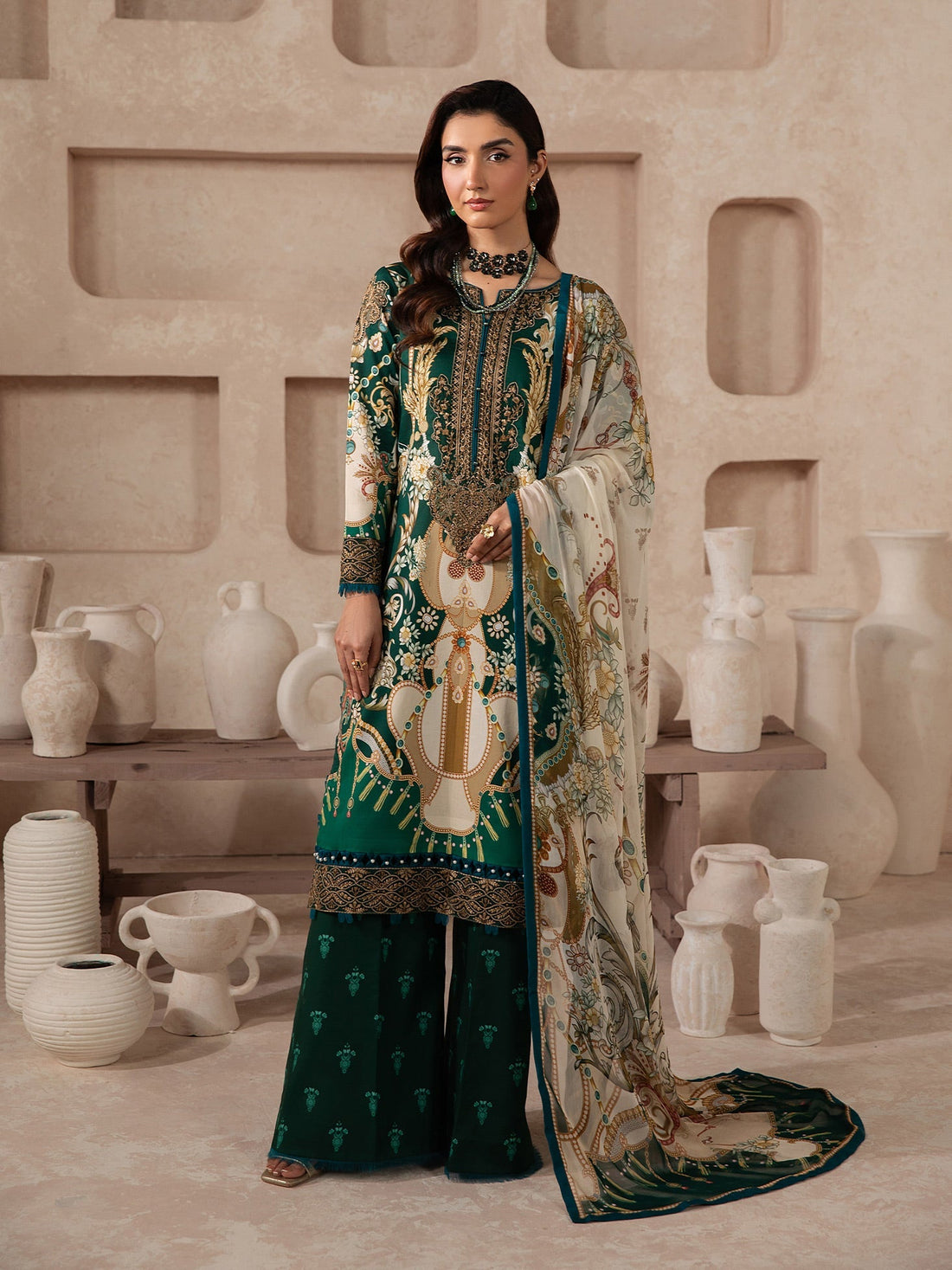 Gulaal | Syra Lawn 26 | Vantae D - 3 - by Libasekhas UK - Registered Vendor of : Gulaal - 100% Original Designer Dress