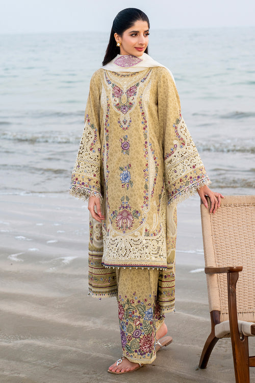 Jazmin | Shahkaar Luxury Lawn 25 | SL25-D4 - by - Libasekhas UK - Registered Vendor of : Jazmin - 100% Original Designer Dresss