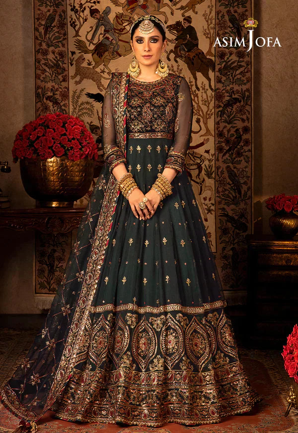 Asim Jofa | Velvet Festive 23 | AJVF-11 - by - Libasekhas UK - Registered Vendor of : Asim Jofa - 100% Original Designer Dresss