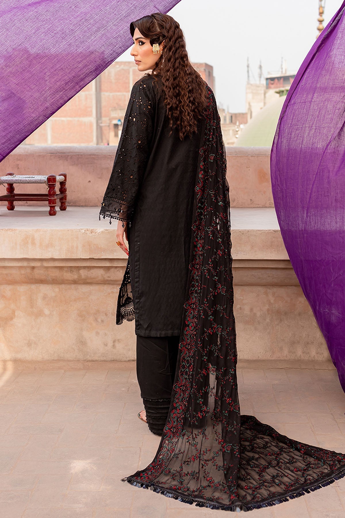 Nureh | Lawn Jacquard | NS-80 - by - Libasekhas UK - Registered Vendor of : Nureh - 100% Original Designer Dresss
