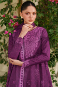 Farasha | Meline Premium Viscose 25 | Wild Plum - by Libasekhas UK - Registered Vendor of : Farasha - 100% Original Designer Dress