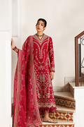 Emaan Adeel | Mirabelle Festive Luxury Lawn | GARDENIA GLOW - by Libasekhas UK - Registered Vendor of : Emaan Adeel - 100% Original Designer Dress