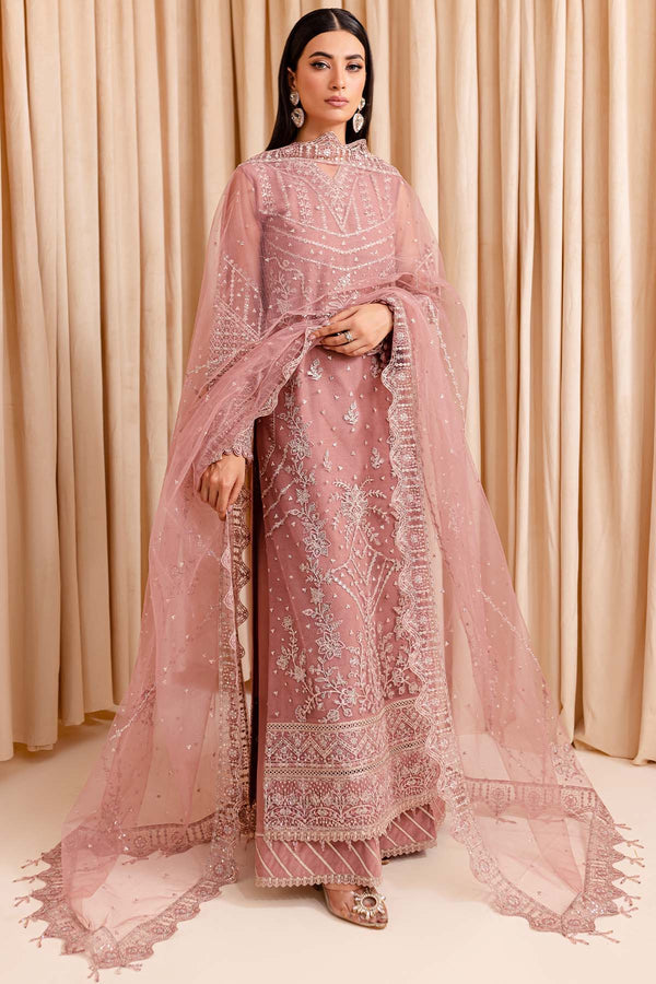 Farasha | Lumiere Formals | PASTEL PEACH - by - Libasekhas UK - Registered Vendor of : Farasha - 100% Original Designer Dresss